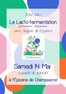 Read more about the article La lacto-fermentation – à l’épicerie de Champsecret