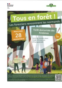 Read more about the article Rencontre avec l’ONF à l’Étoile d’Andaines le 28/09