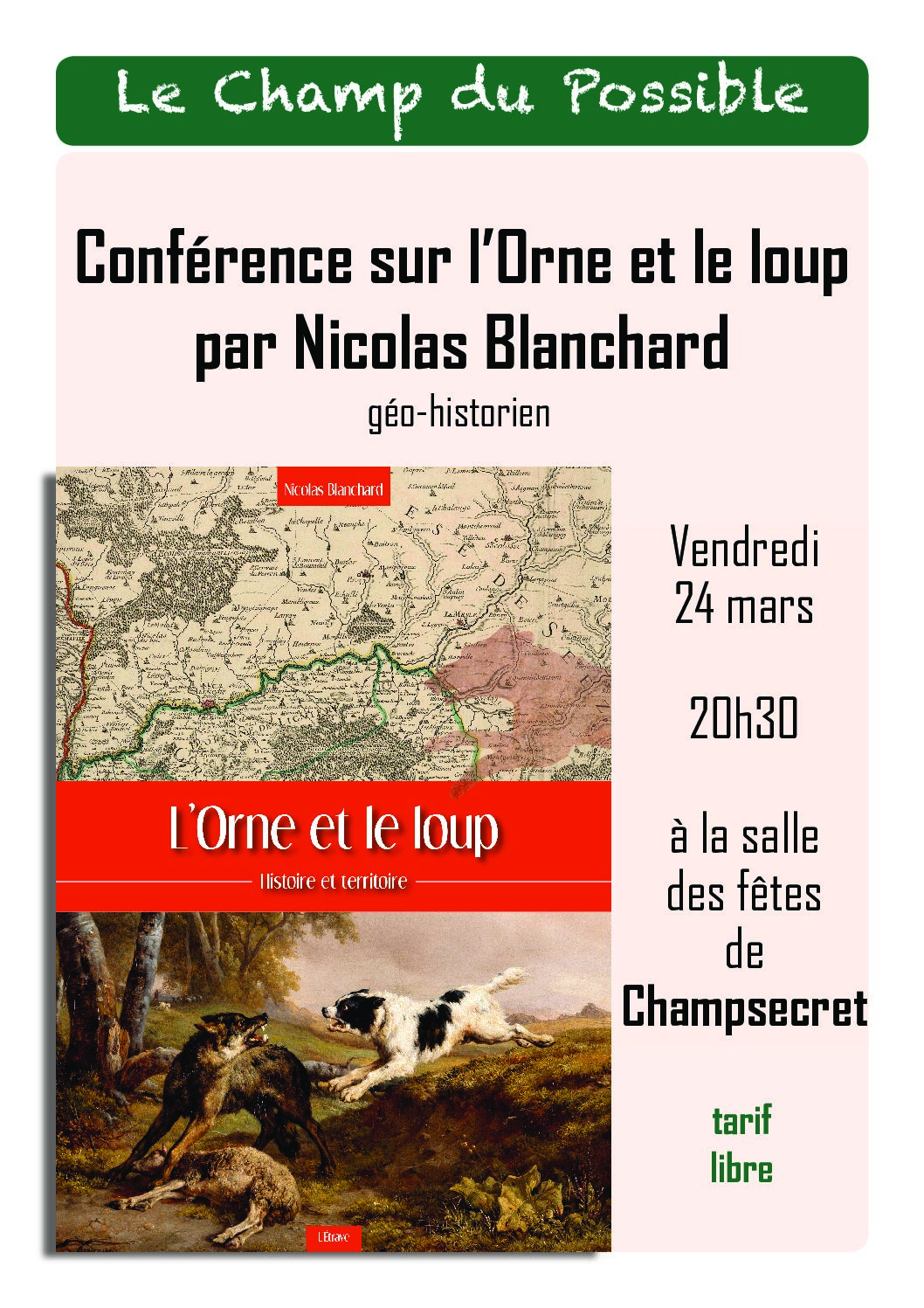 You are currently viewing Conférence sur le Loup – Nicolas Blanchard