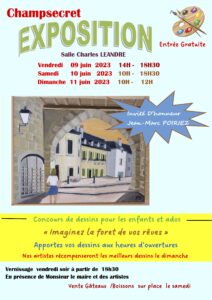 Read more about the article Exposition salle Charles Léandre – 9/10/11 juin