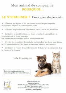 Read more about the article Campagne de stérilisation