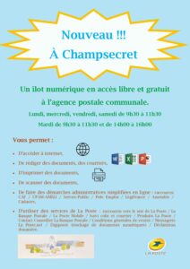 Lire la suite à propos de l’article Un nouveau service à la mairie : un îlot numérique !