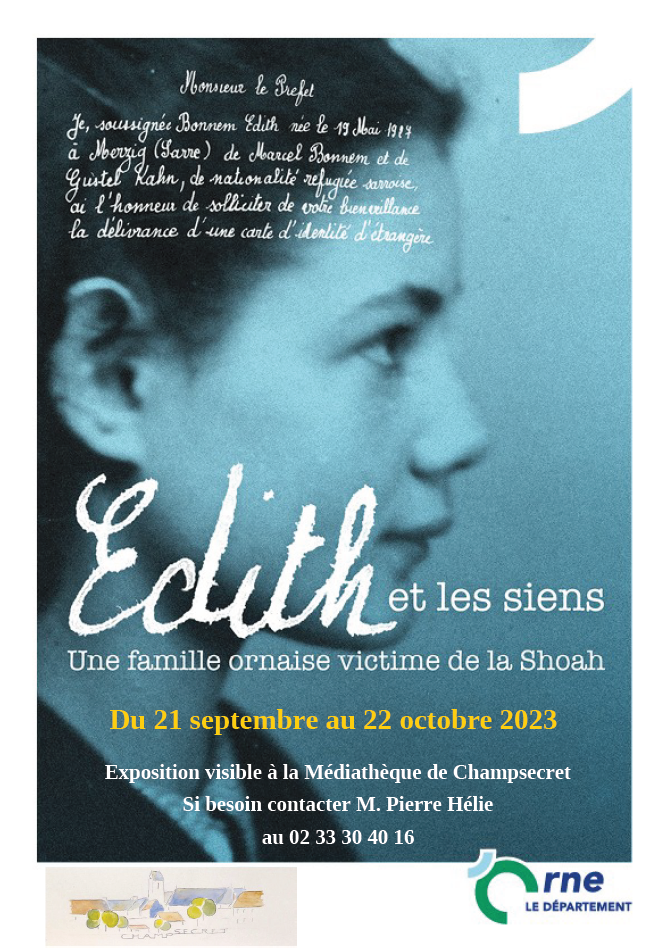 Read more about the article Exposition « Edith et les siens »