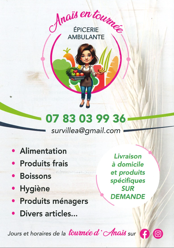 Lire la suite à propos de l’article Anaïs en tournée, l’épicerie ambulante