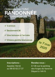 Lire la suite à propos de l’article Randonnée de l’UNC