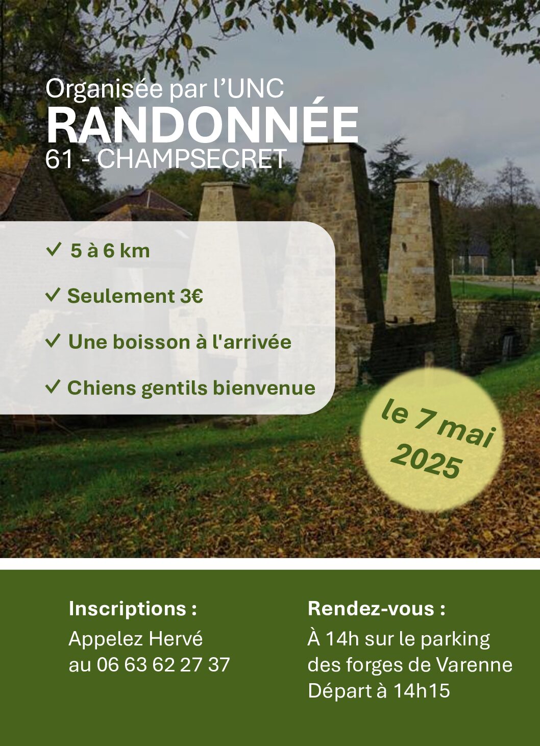 Lire la suite à propos de l’article Randonnée de l’UNC