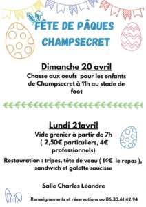 Read more about the article Fête de Pâques