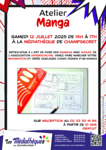 Lire la suite à propos de l’article Médiathèque – Atelier Manga