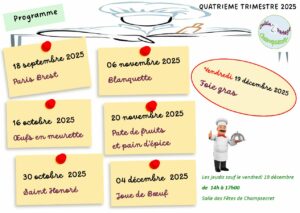 Lire la suite à propos de l’article Cuisin’nez partage – Planning