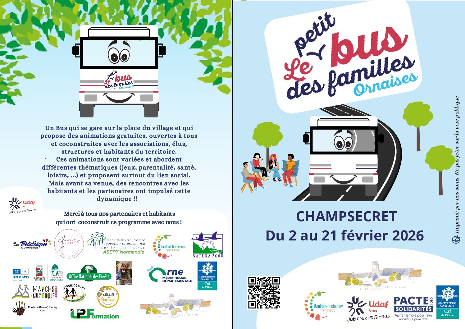 Lire la suite à propos de l’article Le Bus des familles à Champsecret !