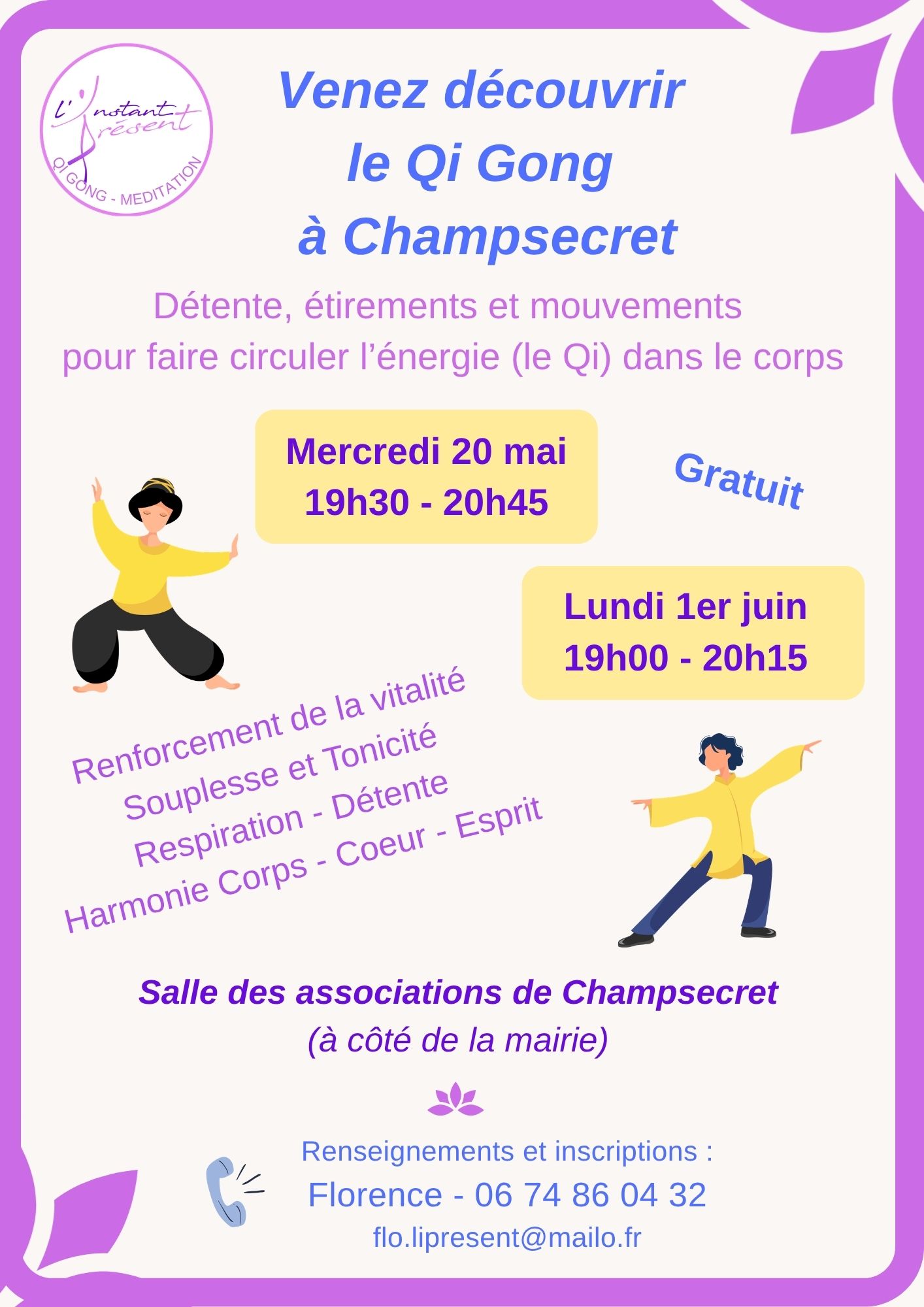 You are currently viewing Séances de découverte du Qi Gong