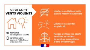 Lire la suite à propos de l’article Vigilance orange vent violent
