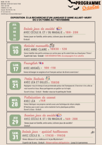 Lire la suite à propos de l’article Médiathèque en octobre